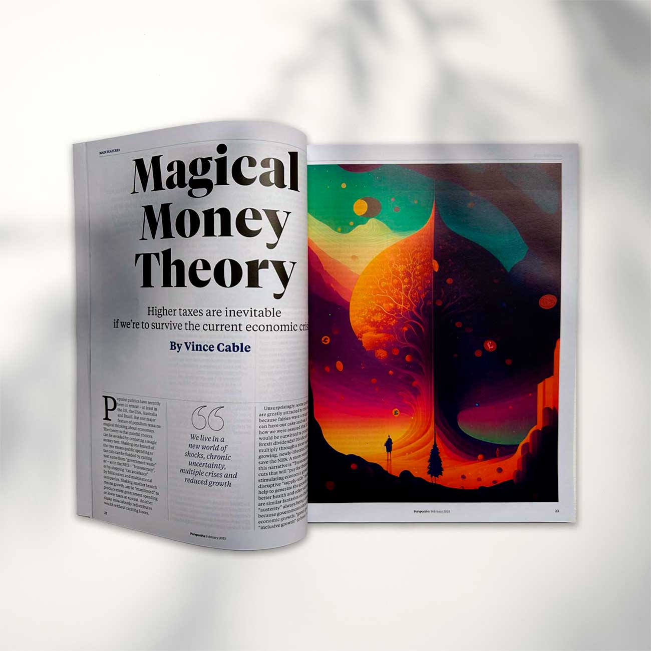 Perspective Magazine Punchy Pixels